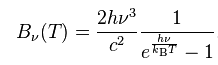 Planck function