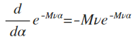 Derivative with alpha, step one