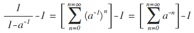 Geometric series match
